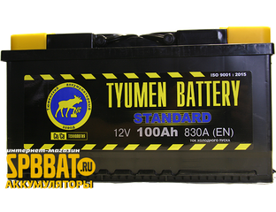 Tyumen battery standard 100 ач