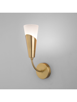 Настенный светильник Rhyton латунь 60167/1 латунь