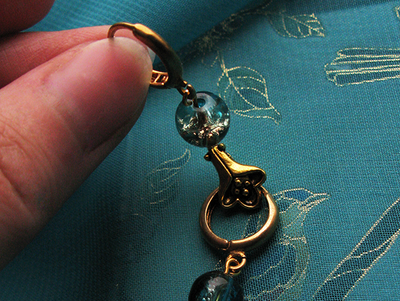 Серьги в стиле греческих украшений - "Золотые лилии"