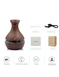 USB мини увлажнитель воздуха Wood Humidifier