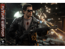 ПРЕДЗАКАЗ - Терминатор Т-800 (Арнольд Шварценеггер) - Коллекционная фигурка 1/6 Future Warrior Leather version (PT-sp80) - PRESENT TOYS ?ЦЕНА: 27700 РУБ.?