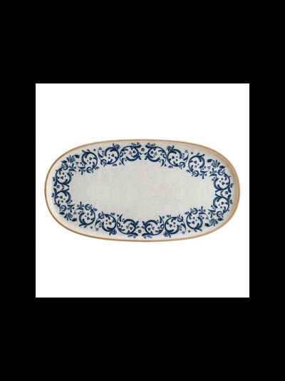 Блюдо овальное 300*155 мм с вертикальным бортом