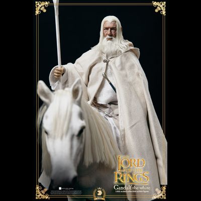 Гэндальф Белый (Властелин Колец, Lord of the Rings) - КОЛЛЕКЦИОННАЯ ФИГУРКА 1/6 GANDALF THE WHITE (LOTR003) - Asmus Toys