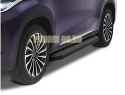 Пороги Black-Premium для Exeed TXL 2021-