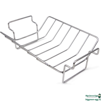 Решётка для рёбрышек, V-образная, двухсторонняя, стальная, 6 секций, для гриля XXL/XL/L