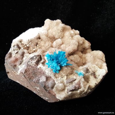 Пентагонит на стильбите. Насик. Индия. 57*46*33мм.