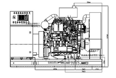 Судовой аварийный дизель генератор 50 кВт CCFJ50Y-W