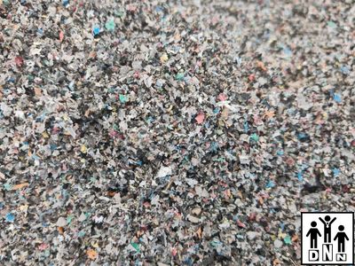 Набивка для боксёрского мешка - Резиновая крошка за упаковку ( 20 кг) DNN