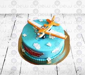 Торт № 21 "Самолеты" (Детские торты)