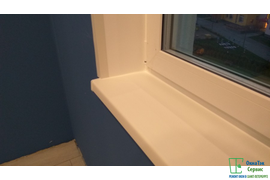 Стыки заделаны жидким пластиком