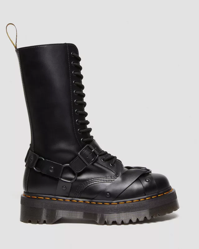 Dr Martens 1914 1914 Harness Leather Tall Lace Up Platform