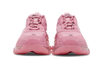 Кроссовки Balenciaga Triple S Clear Sole Pink