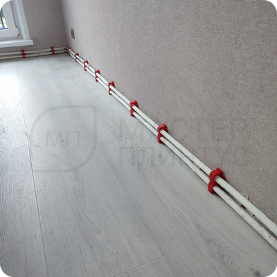 Плинтус для труб отопления ПВХ Smartprofile Aqua 20 мм.