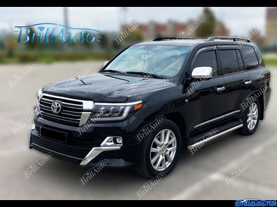 Рестайлинг Toyota Land Cruiser 200 07-15 стиль 21 + фары стиль LC300 + обвес Lounge 21