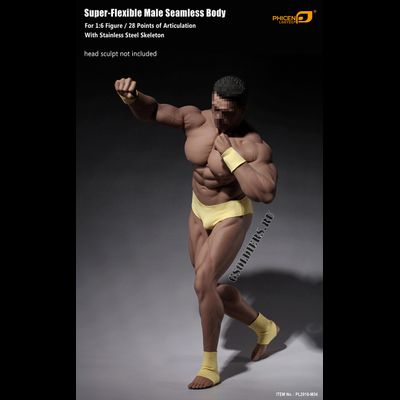 Супер-подвижное бесшовное мужское тело (телоид) PL2016-M34 1/6 Super flexible Male Seamless Body - PHICEN