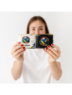 Кошелёк мини "Мяч рисованный"