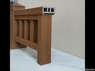Комплект крышки и юбки для столба TERRAPOL Светло-коричневый