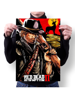 Плакат Red Dead Redemption 2  № 2