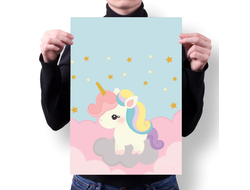 Плакат Единорог №6