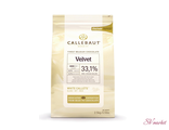 Бельгийский белый шоколад Velvet Callebaut 33,1 %. 250гр