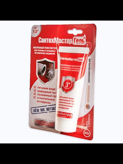 Сантехмастер гель красный 60 г
