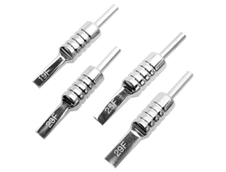 типсы больших размеров из нержавеющей стали литые