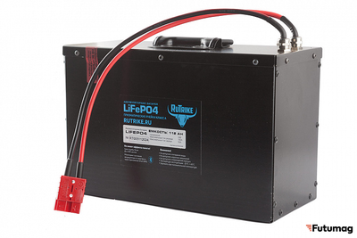 Аккумуляторная батарея LiFePo4 24V112Ah(100A) без дисплея, BMS смарт