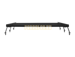 Багажник грузовой универсальный 3,3х1,6м с опорами 200мм на УАЗ Буханка и др. (01.387.11)