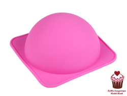 Форма для выпечки и торта-бомбы силиконовая Шар 15,5 см