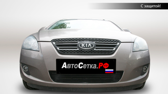 Premium защита радиатора для KIA Ceed (2007-2010)