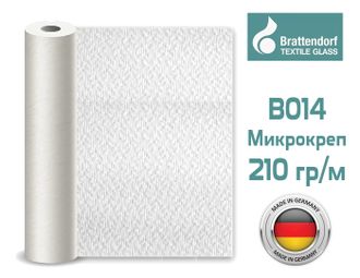 Стеклообои Brattendorf B014 &quot;Микрокреп&quot; 210 гр/м. 1*50м