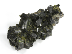 Эпидот, сросток кристаллов, Перу (68*35*30 мм, 101 г) №35871