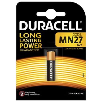 Батарейка DURACELL MN27, Alkaline, в блистере, 12 В