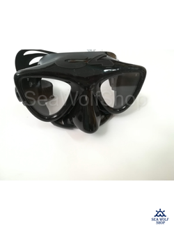 Маска для дайвинга C4 Plasma black (силикон, стекло)