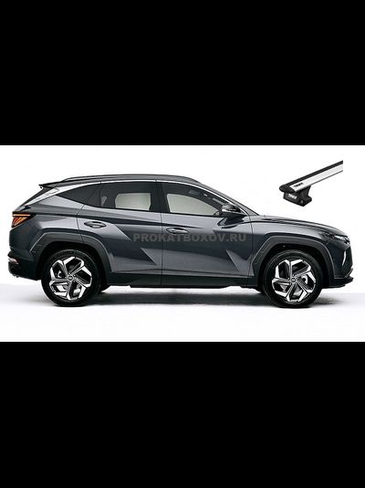 Дуги THULE (EvoFlushRail) для HYUNDAI Tucson 21- г.в.