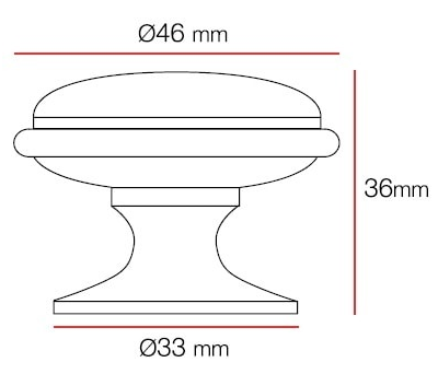 Дверной ограничитель MORELLI DS6 IB Цвет-итальянская бронза