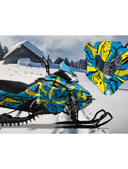 Наклейки на снегоход SKI DOO summit T3 2013-2015 #884