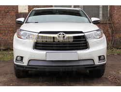 Защита радиатора Toyota HIGHLANDER U50 2013-2016 chrome низ