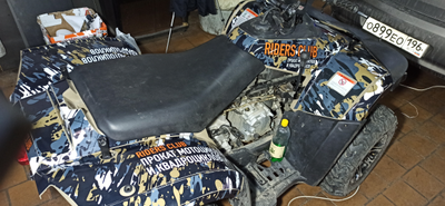 Наклейки на квадроцикл Linhai Yamaha В300 2022 №3199