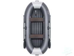Лодка ПВХ Мастер Лодок Таймень LX290НД Графит / Св.Серый