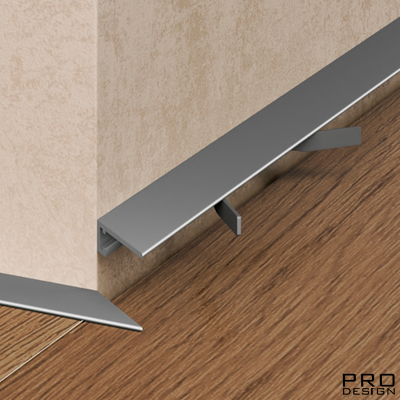 Щелевой плинтус PRO DESIGN MINI 7067  Анодированный