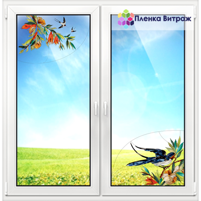 ВИТРАЖНАЯ ПЛЕНКА Y-2