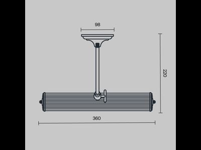 Подсветка Renoir, PIC118-22-R