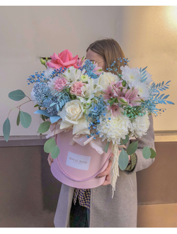 Композиция из цветов «Облака»