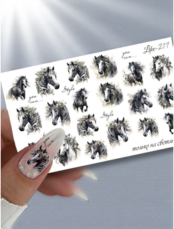 Слайдер-дизайн для ногтей LIKE-217