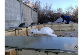 Строительство фундамента