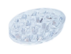 Подставка под колпачки акриловая овальная