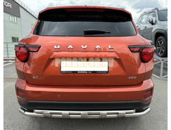 Защита заднего бампера двойная с перемычками Папа Тюнинг d60/42 для Haval H7 2025-