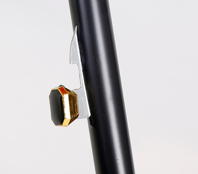 Зонт-трость 24 спицы Черный, кожаная ручка + чехол