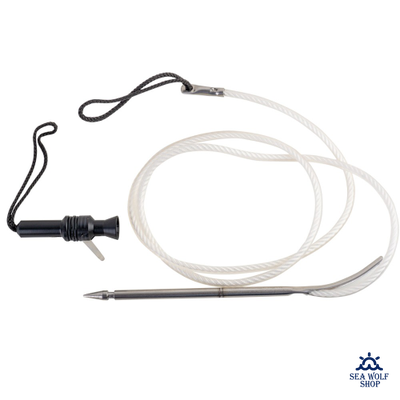 Кукан SCORPENA механич.верёвочный в оплётке